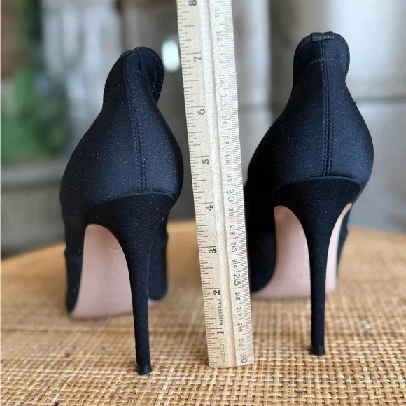 Elegant classy stilettos booties heels pointy toe shoes - Picture 4 of 11